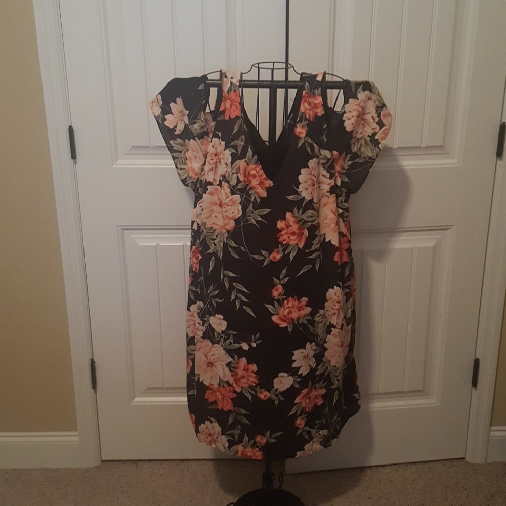 Charlotte Russe Cold Shoulder Dress